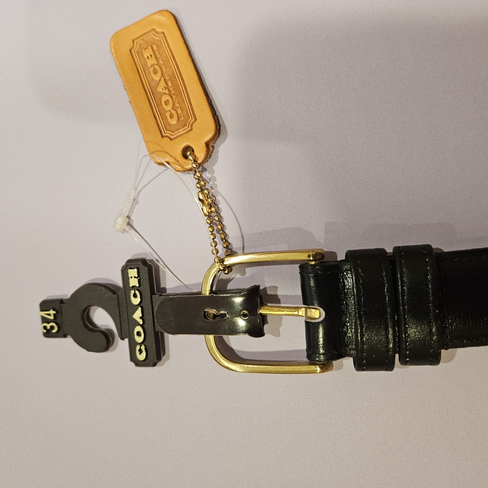 Coach Black and Brown Leather Belt Bag - Picture 5 of 5